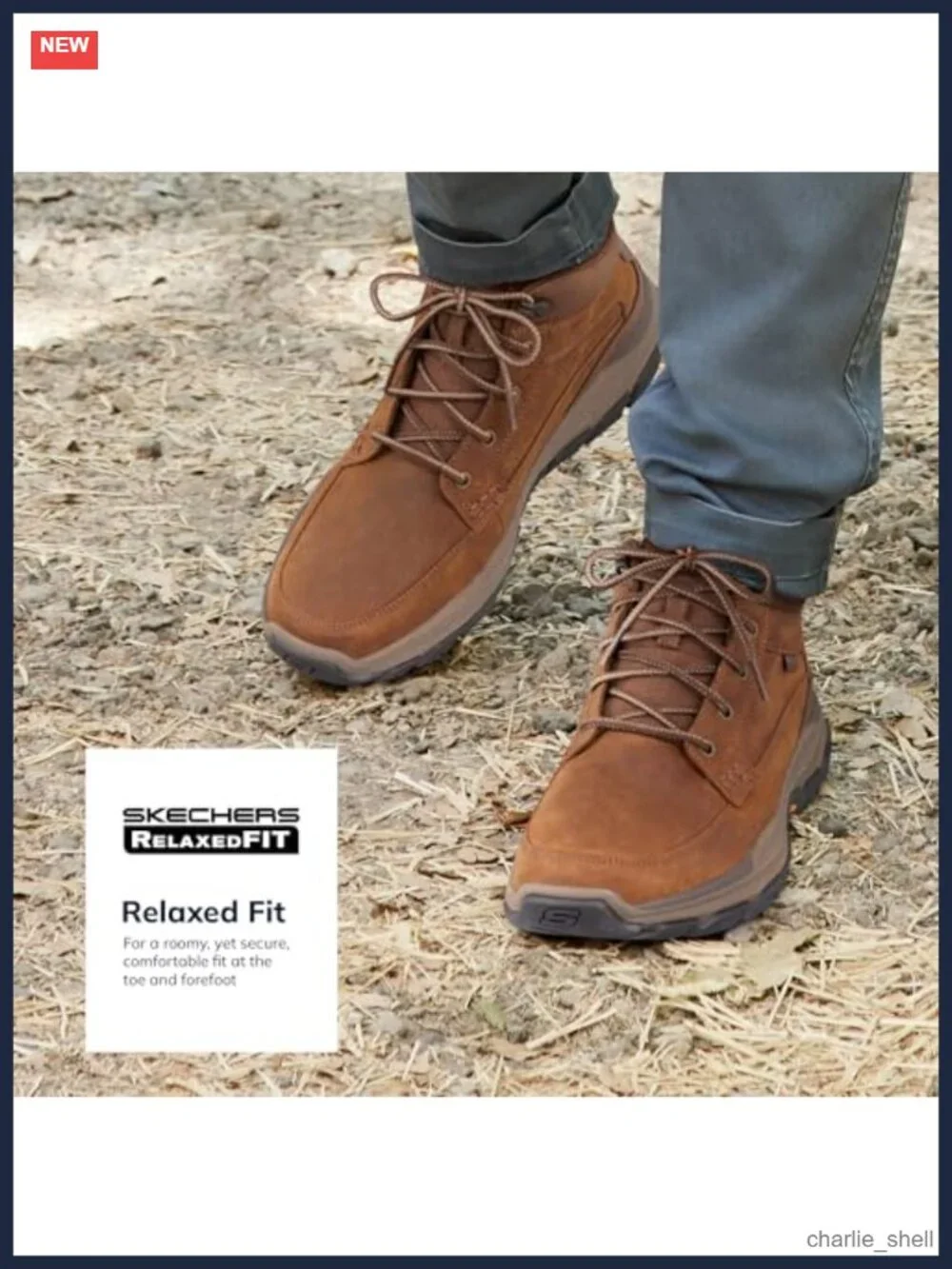 Skechers Respected Boswell Boot Men's Water Resistant Leather Work Boot